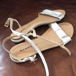 White Rampage Sandals